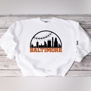 Baltimore Orioles Skyline Crewneck